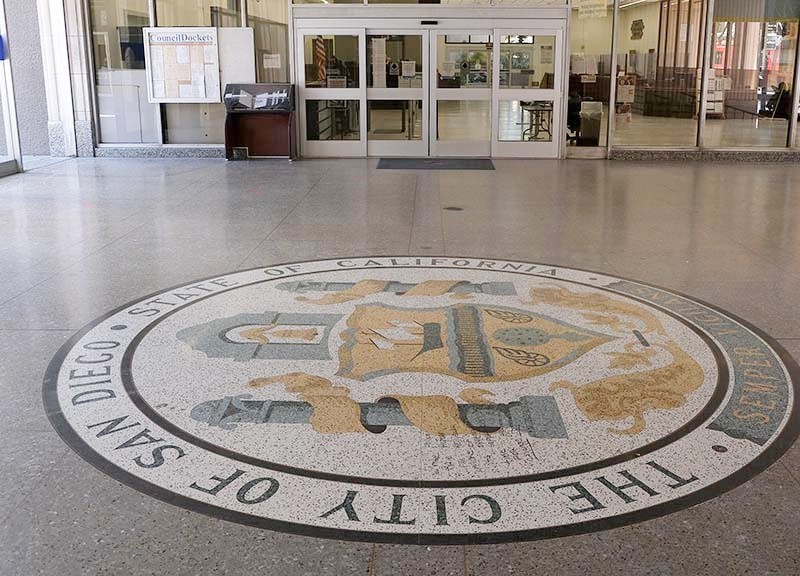 Entrance to City Hall